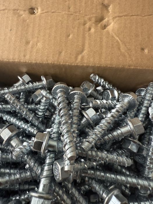 Турбовинты 6 мм с шестигранной головой