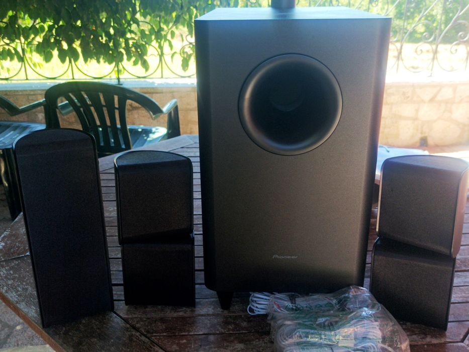 Colunas Pioneer surround 5.1 - 100 watts