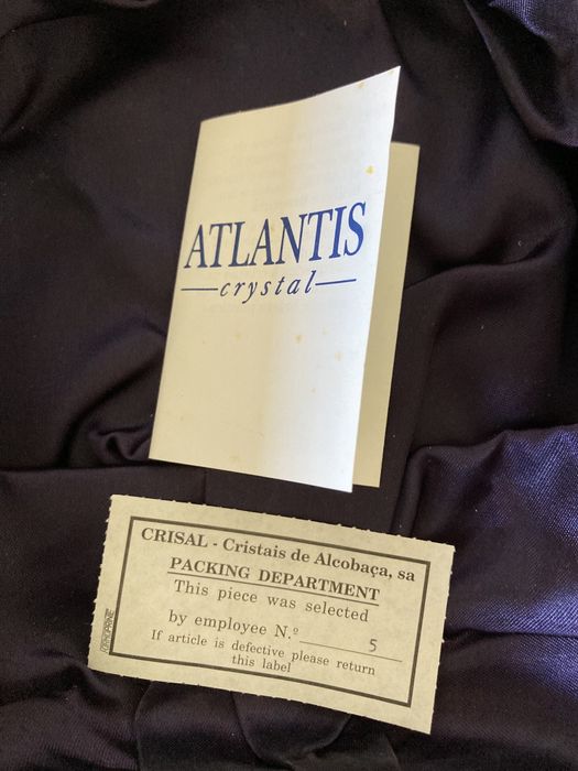 Garrafa de cristal Atlantis