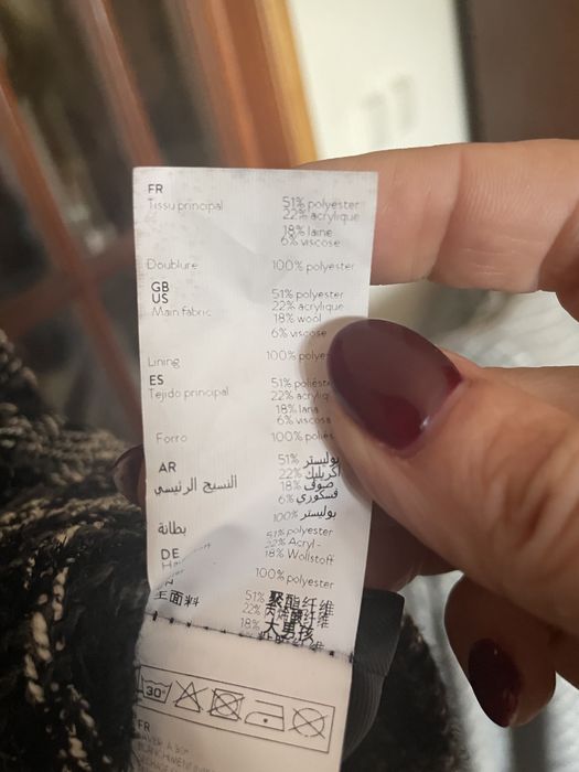 Vestido xadrez preto com brilho T44