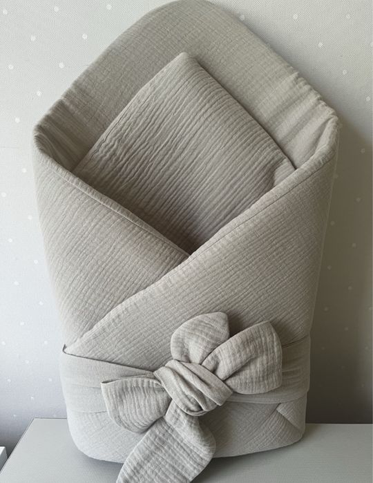 Nowy rożek muślinowy 75x75 cm