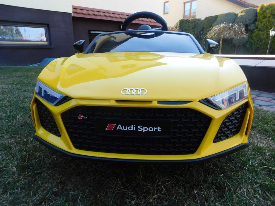 MEGAAUTKA.PL Samochód na akumulator AUDI AUTO dla dziecka POJAZD USB