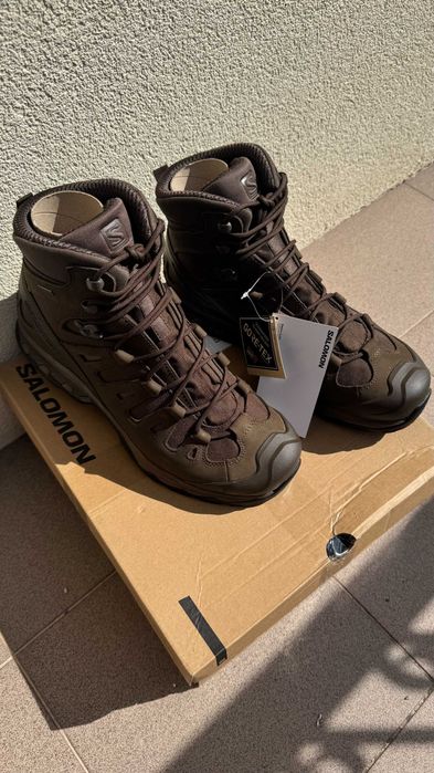 Buty trekingowe Salomon Quest  4D MID GTX Forces 2 EN - Earth Brown