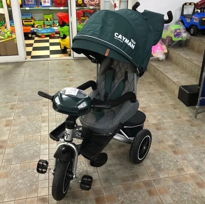 НОВІ Tilly Cayman велосипед 3-х колісний з батьківською ручкою