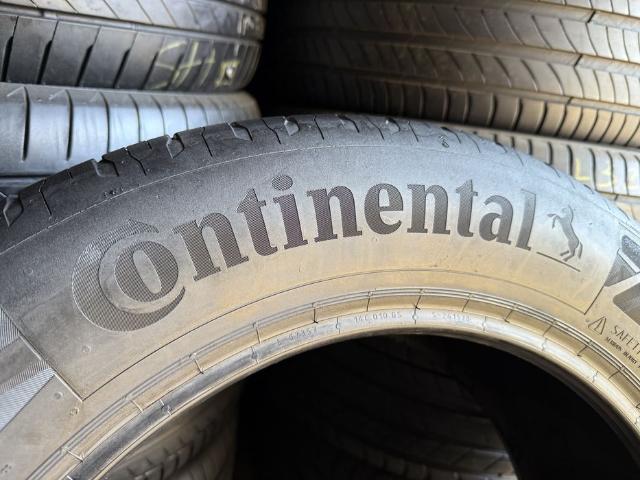 Літні шини 225/60 R18 Continental EcoContact 6 2шт. 90% залишку 2021
