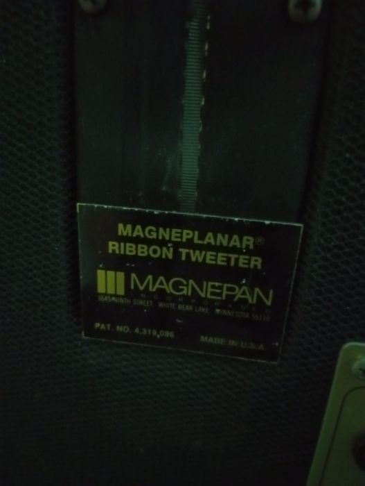 2 colunas Magnepan MG-3.3R Wood Trim Magneplanar Speakers*