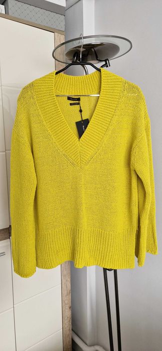 Massimo Dutti nowy sweterek z oversize z metkami