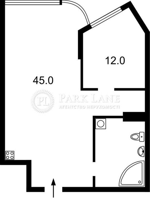 2-кімнатна квартира за адресою (площа 60 м²) - Atlanta.ua - фото 12