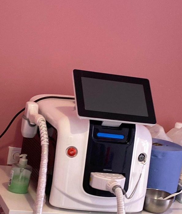 Máquina de depilação a laser corporal