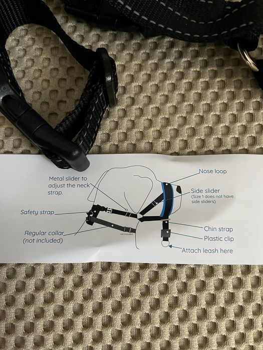 Тренировочный недоуздок (халти) для собак GoodBoy Dog Head Halter