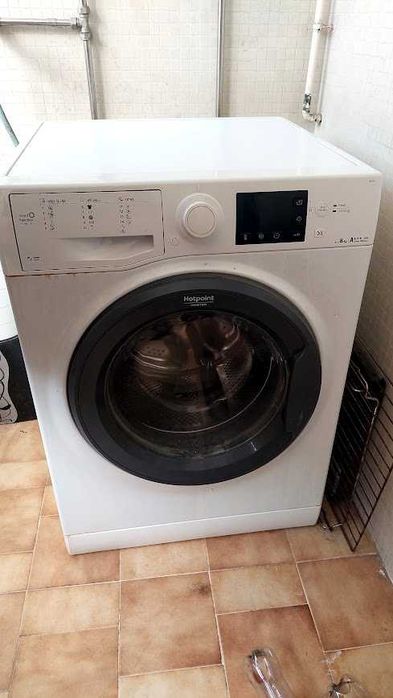 Máquina de lavar - Hotpoint-Ariston RSG 825 JA EU, 8 kg / 1200 rpm