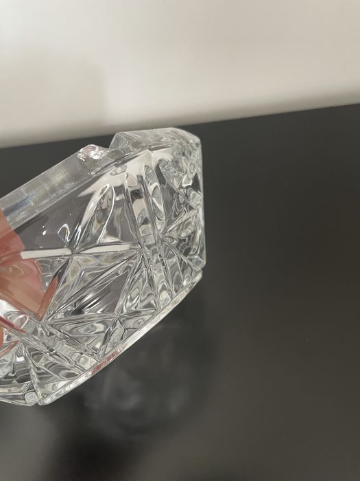 Cinzeiro vidro trabalhado