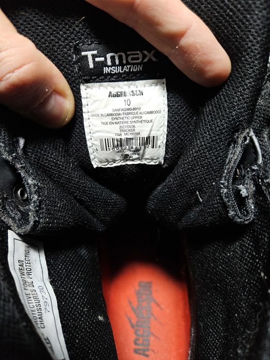 Buty robocze zimowe AMERYKAŃSKIE AGGRESSOR rozmiar 43 wkładka 28,5 cm