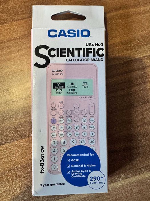 Kalkulator naukowy Casio fx-83GT CW PINK EDITION RÓŻOWY