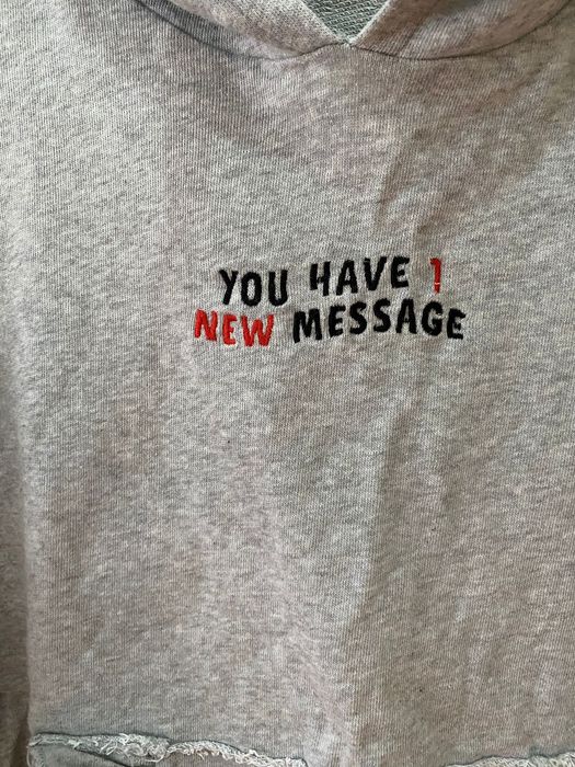 Sweat cinzenta da Bershka