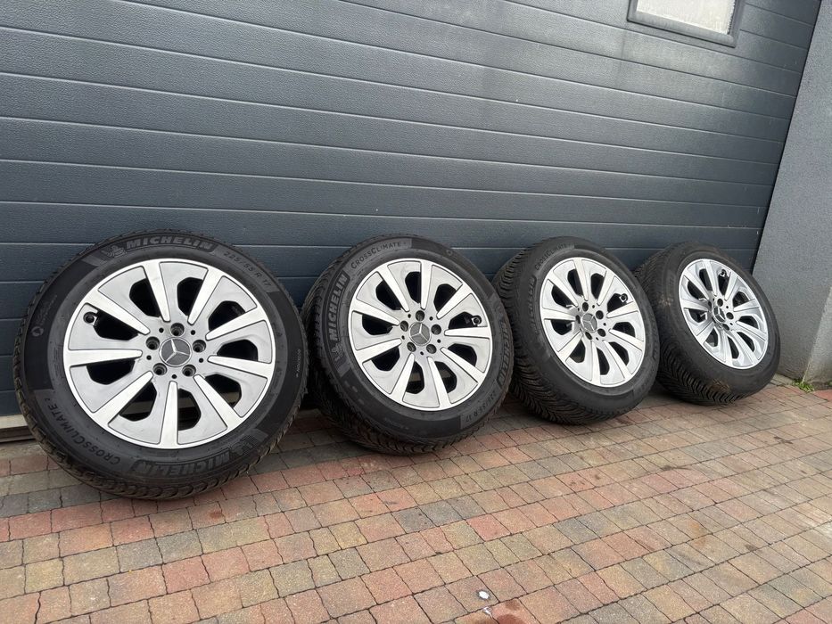 Alufelgi z Oponami 5x112 Mercedes 8jx17 ET 41 225/55/17 Michelin A2224010802