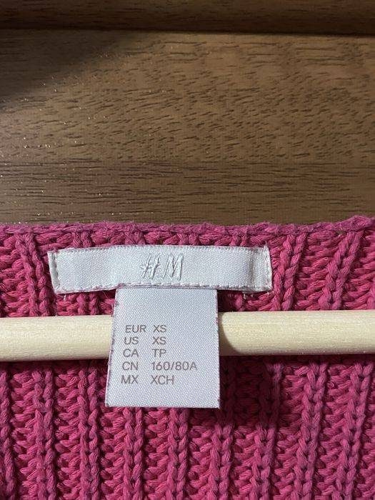 Рожевий светр h&m