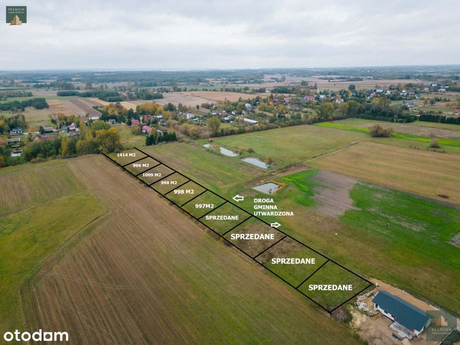 Baciuty-997 M2-Pod Zabudowę Jednorodzinną