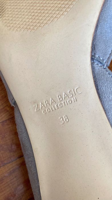 sapato zara numero 38 semi novos
