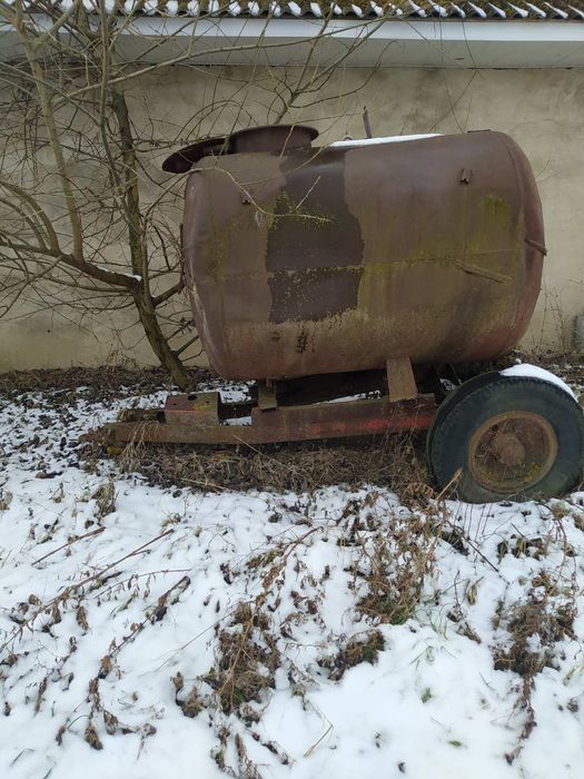 Бочка  для води, до трактора на колесах