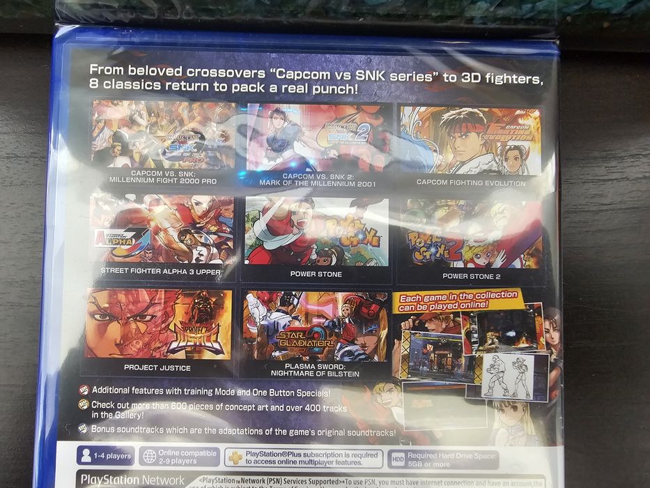 Capcom Fighting Collection 2 ps4