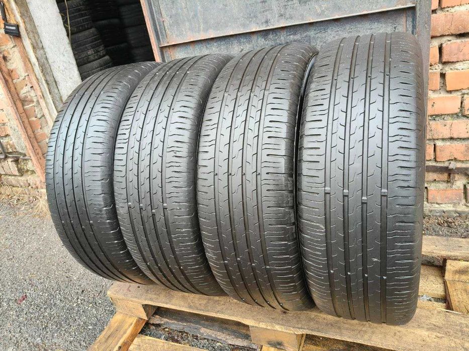 Continental Eco Contact 6 225/60r18 104V Extra Load made in Germany 4шт, 21-23год, 5мм, ЛЕТО. Привезены из Германии