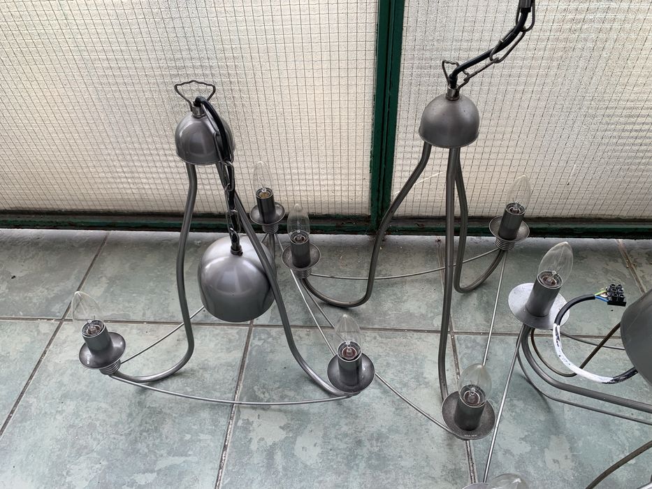 Dwa żyrandole Ikea lampy sufitowe