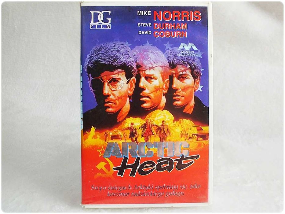 Kaseta VHS '' Arctic Heat '' Arktyczna Gorączka Film na Video ORYGINAŁ