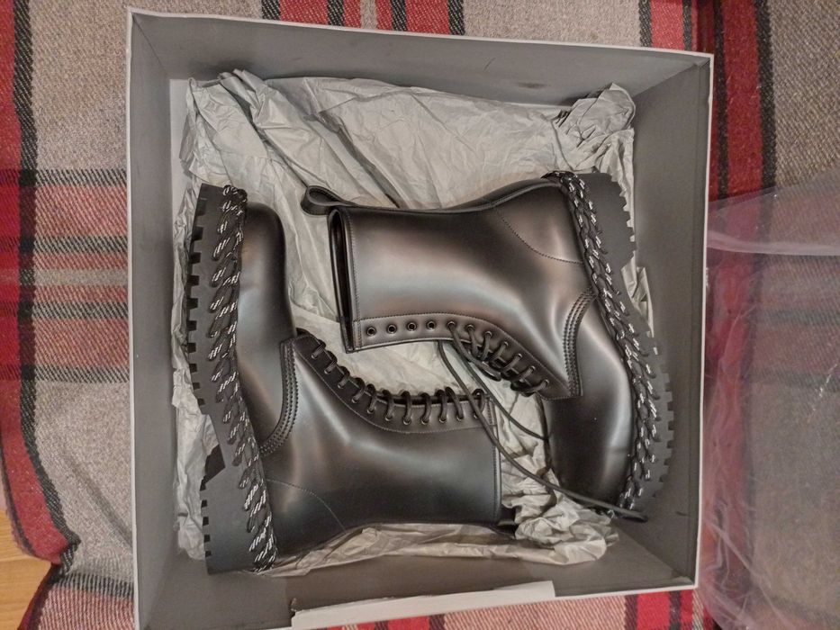 Balenciaga, мужские ботинки, combat boots