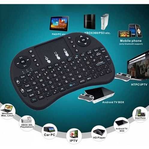 Teclado wireless para Box Android ; Smart Tv; SmartPhone ou PC Novo