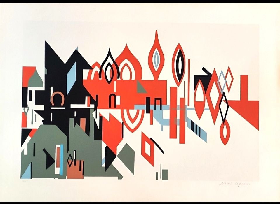 Serigrafia Idade Media Nadir Afonso