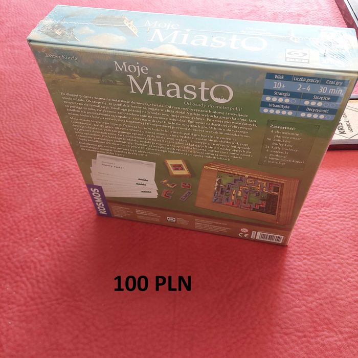 Moje Miasto -Gra planszowa