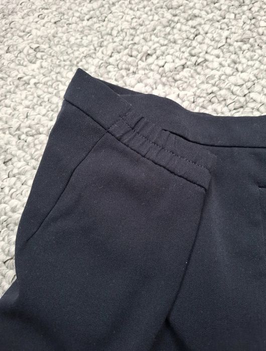 Granatowe spodnie materiałowe M 38 M&S  Collection  jak nowe