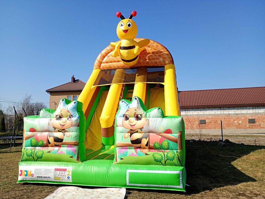 Dmuchaniec, dmuchana zjeżdżalnia Pszczółka