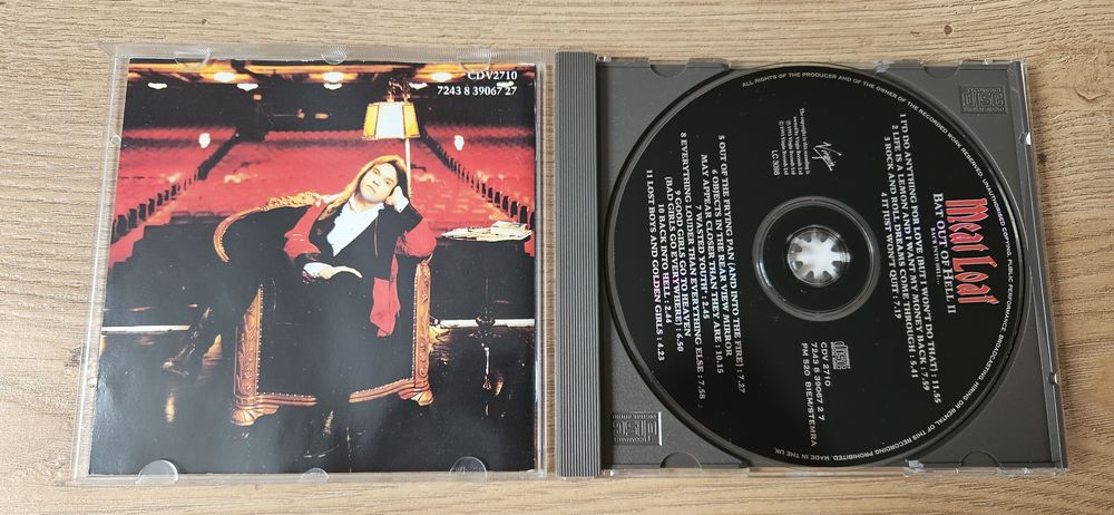 Meat Loaf Bat out of hell II cd