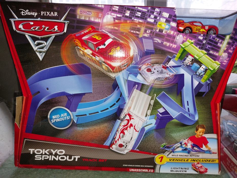 Disney cars Tokio spinous трек