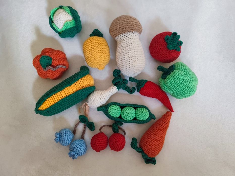 Набір овочів та фруктів