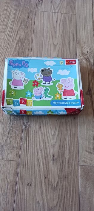 Puzzle Świnka Peppa + gratis