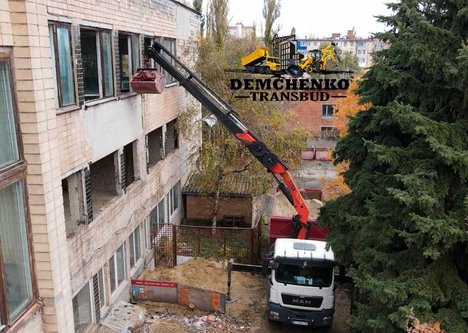 Послуги автокрана, кран самохідний 25 тонн. Маніпулятори, самоскиди