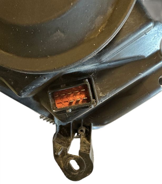Lampa Lewa Przednia Reflektor Lewy Przód Czarny Opel Astra H