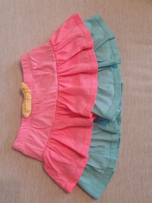 ŚLICZNA spódniczka MINI neonowy róż ładne kolory  116 TK maxx