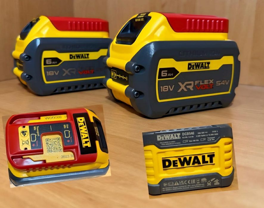 Dewalt dcb546 18/54v 6ah flexvolt оригінал Англія