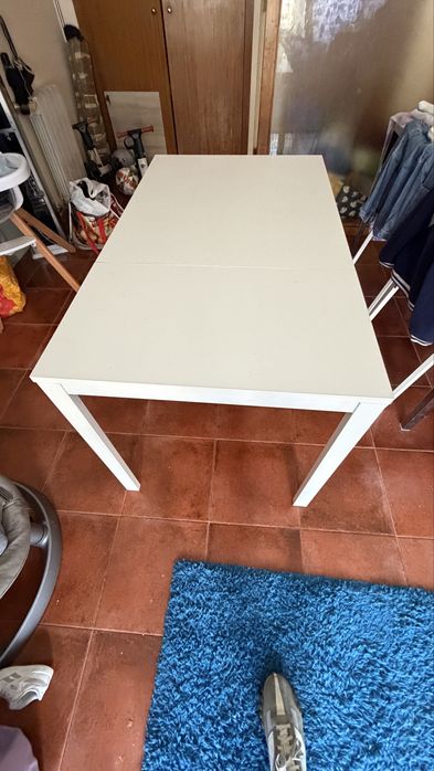 Mesa Branca Vangsta Impecavel 120X80x70