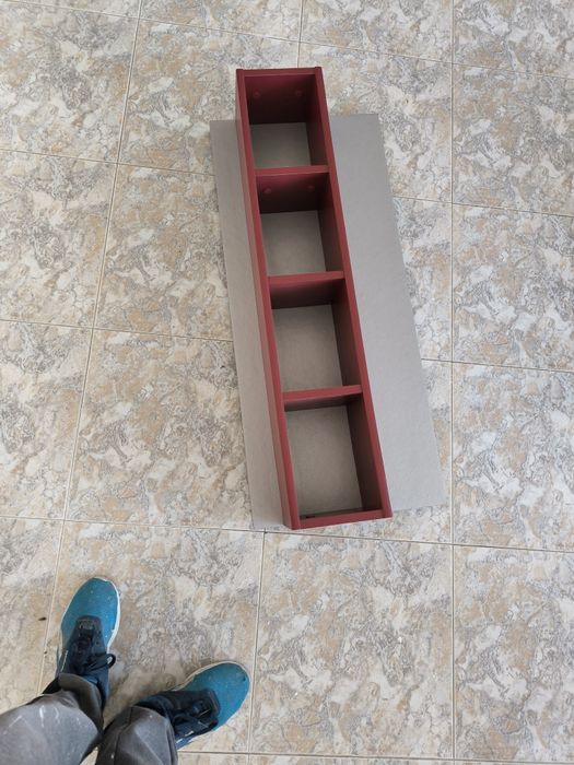 Secretaria c/peça exposição amovível