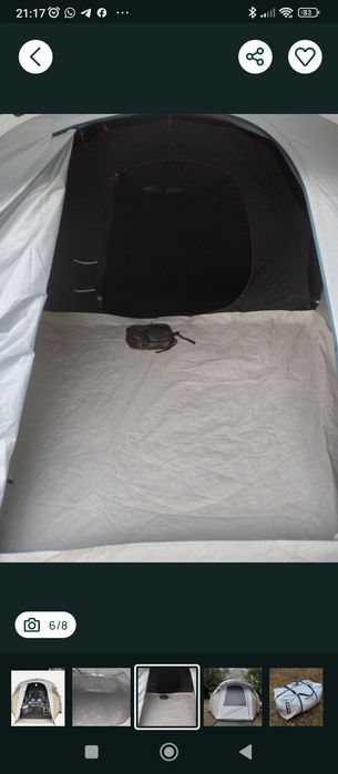 Alugo tenda de campismos AIR SECONTS F&B 4.1