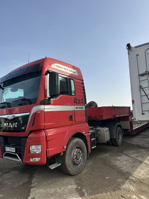 Продам MAN 4х4 TGX 18.500 сідловий тягач гідродрайв