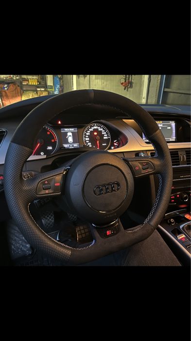 Kierownica Audi Ścięta TT,A3,A4,A5,A6,A8,Q5,Q7,B7,B8