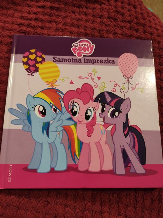 MY LITTLE PONY samotna impezka książka