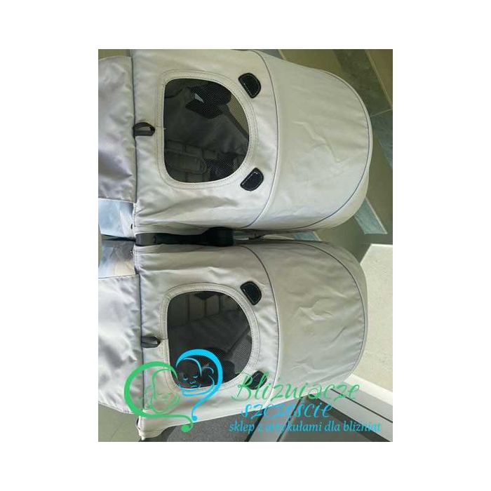 Mały wózek dla bliźniaków KOMIS