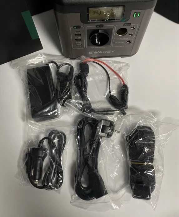 Зарядная станция Swarey 518Wh, 1000W Зарядна електростанція 300В,222Wh